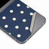 Blue and Cream Polka Dots Galaxy Z Flip6 Skin